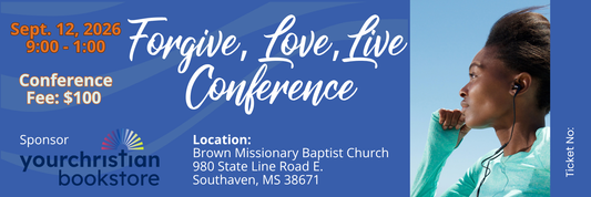 Forgive, Love, Live Conference - Sept. 12, 2026