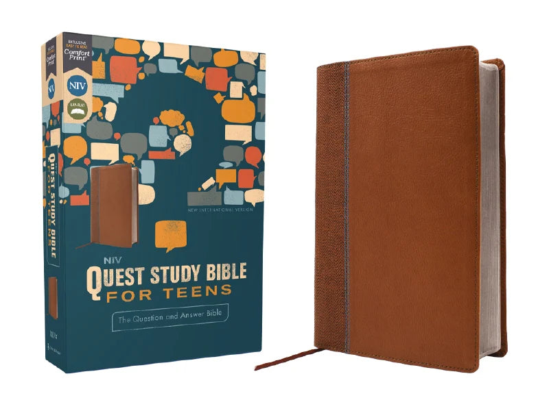 NIV, Quest Study Bible for Teens, Comfort Print