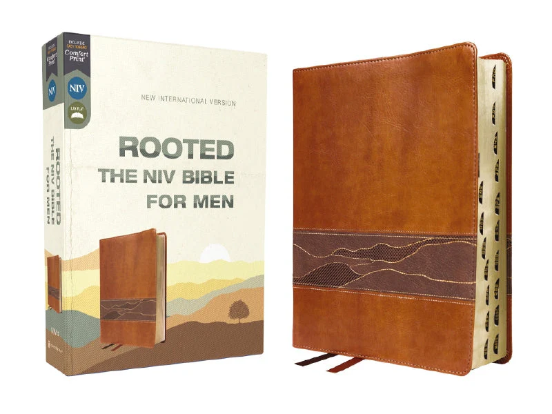 Rooted: The NIV Bible for Men, Comfort Print